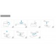 Support tablette Pgytech 7 à 10" pour radio DJI