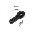 Palonnier de direction en alu 25T Noir 24mm