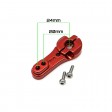 Palonnier de direction en alu 25T Rouge 24mm