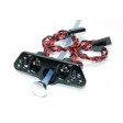 Cordon interrupteur double avec bouchon de remplissage Universel