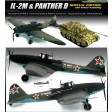 1/72e Academy IL-2M + Panther D Combo