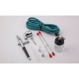 Aérographe double action hybride Gravité+Godet Fengda
