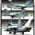 1/72e Academy F/A-18C Chippy Ho 1995