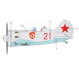1/48e Academy POLIKARPOV I-16 T.24
