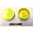 Jantes Proline jaune avants 2,2'' 2WD XX-CR - VINTAGE 1/10e