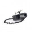 Support d'attelage métal et rotule de remorque Crawler