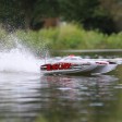 Proboat BLACKJACK 42" 8S Brushless Catamaran Blanc/Rouge - Prêt à naviguer SUR-COMMANDE