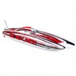 Proboat BLACKJACK 42" 8S Brushless Catamaran Blanc/Rouge - Prêt à naviguer SUR-COMMANDE