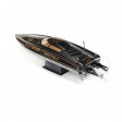 ProBoat Recoil 2 V2 26" Self-Righting Deep-V 3S RTR, Noir Prêt à naviguer SUR-COMMANDE