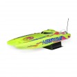 ProBoat Blackjack 24" V2 Catamaran 4S Jaune Prêt à naviguer SUR-COMMANDE