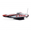 ProBoat Blackjack 24" V2 Catamaran 4S Blanc Prêt à naviguer SUR-COMMANDE
