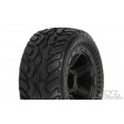 Roues Proline Desperado Black sur pneu Dirt Hawg I - 1/16 E-REVO