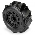 Roues Proline Dumont Paddle 3,8" (paire) Hex amovibles 17mm AV/AR 1/8e MT