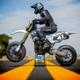 Proline Roue avant Supermoto S3 (souple) jante noire : Promoto-MX