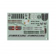 Carrosserie à peindre Jeep Gladiator 2020 Empattement 313mm Crawlers 1/10