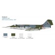 1/32e Italeri F104 Starfighter G/S (Reconnaissance Photo) Version RF améliorée
