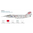 1/32e Italeri F104 Starfighter G/S (Reconnaissance Photo) Version RF améliorée
