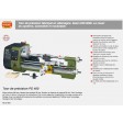 Tour de précision Proxxon PD 400 SUR-COMMANDE