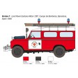 1/24e Italeri Land Rover Pompiers