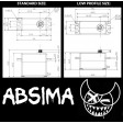 Servo Absima ST18DBF HV Digital Alu MG 18KG Race-Spec (Rapide)