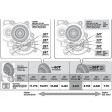 Pignon option pour 3S 32D 60D - SAVAGE XS FLUX