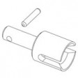 NOIX DE SORTIE DE DIFF. + GOUPILLE (2X10) - RC808T/RC909T/RC809T - Réf. : RC903-110