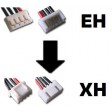ADAPTATEUR DE PRISE D'EQUILIBRAGE EHR->XHR 2 éléments (2s)