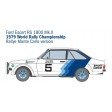 1/24e Italeri Ford Escort RS1800 Mk.II Rallye Monte Carlo