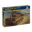 1/35e Italeri Pz.Kpfw.VI Tiger I Ausf.E Milieu de Production