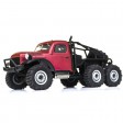 RocHobby ATLAS 6X6 rouge Scaler 1/18e Prête à rouler