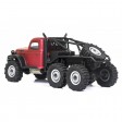 RocHobby ATLAS 6X6 rouge Scaler 1/18e Prête à rouler