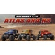 RocHobby 1/10 Atlas Mud master scaler ARTR car kit (RS version) Bleu SUR-COMMANDE