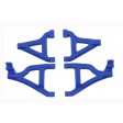 Triangles avants inférieurs et supérieurs renforcés bleus – 1/16e-Slash-Rally