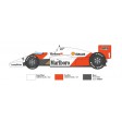 1/12e Italeri Mc Laren MP4/2C