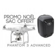 ∆ Dji PHANTOM 3 ADVANCED + Backpack rigide OFFERT