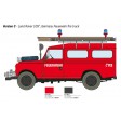 1/24e Italeri Land Rover Pompiers