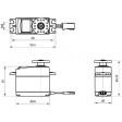Servo Savöx SG-0351 4,1kg numérique