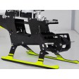 Patin d’atterrissage carbone jaune 1pc - Goblin 500