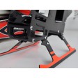 Patin d’atterrissage carbone rouge 1pc - Goblin 500