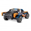 Traxxas SLASH 4x2 Orange - 1/10e Brushed + Accu/Chargeur