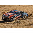 Traxxas SLASH 4x2 Orange - 1/10e Brushed + Accu/Chargeur