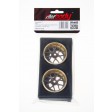Jantes alu CNC Corvette GT2 or et gris 2pcs 1/10