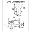 Moteur Avion Super tigre G 90 RC+silencieux