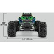 Traxxas HOSS 4X4 VXL Brushless TSM 1/10e Orange