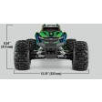Traxxas HOSS 4X4 VXL Brushless TSM 1/10e Rouge