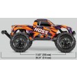 Traxxas HOSS 4X4 VXL Brushless TSM 1/10e Rouge
