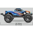 Traxxas Stampede 4x4 VXL 3S + HD PARTS Orange