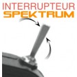 Interrupteur emetteur Spektrum SPDT long plat 2 positions momentané SUR-COMMANDE