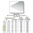 4504-Evergreen Plaque quadrillage tuile 152x304x1x4,23mm