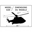 1/72e Heller STARTER KIT Super Puma AS 332 M1